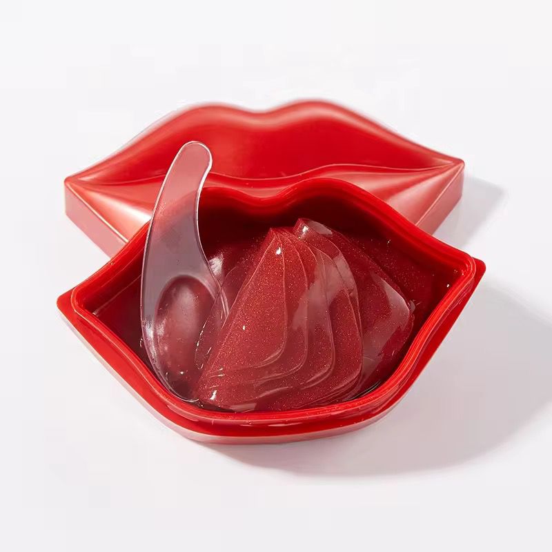 ZHIDUO Pink Lip Shaped Mask Sheets Moisturizing Anti-Wrinkle&nbsp;Korean Peeling Lip Sleeping Mask