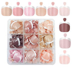 Nude Shades French Press-On Toe Nails