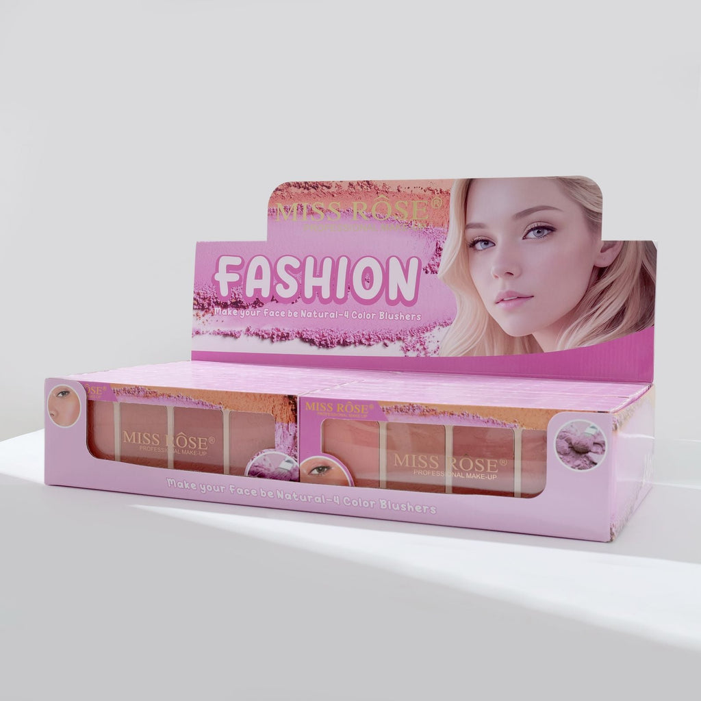 Miss Rose Butter Blend 4-Color Blush Palette