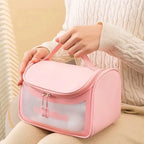 Multipurpose Clamshell Makeup Travel Bag Waterproof Travel Cosmetic Washbag Organizer 15654