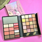 Any Lady Butterfly 5in1 Makeup Highlighter Blusher Lipstick Eyebrow Powder Eyeshadow Palette
