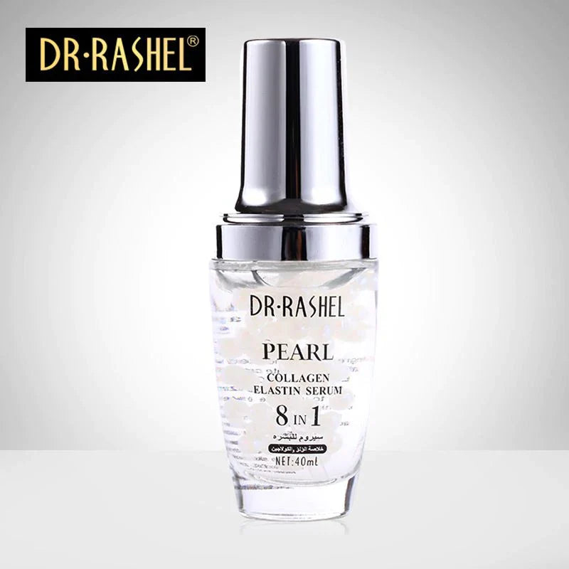 Dr Rashel New 8 in 1 Collagen Elastin Face Serum - 40ml - Pearl