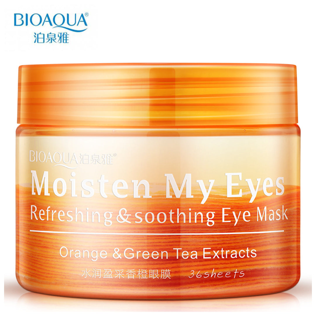 BIOAQUA Vitamin C Orange Moisturizing Eye Mask for Dark Circles 80gm