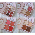 Hudamoji Orignal Complete Face Kit Beautiful Eyeshadow, Blush & Highlighter Book Palette