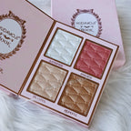Hudamoji Orignal Complete Face Kit Beautiful Eyeshadow, Blush & Highlighter Book Palette