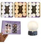 VANITY MAKE-UP MIRROR LIGHTS 10 STRIP LED LIGHTS (IN 3 COLOR VARIATION)