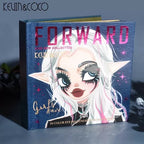 Kevin & Coco Forward 59 Color Book Eyeshadow Highlighter Blusher Palette