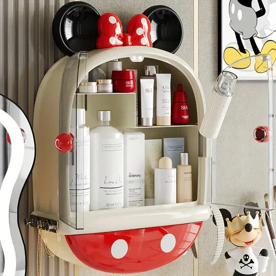 Mickey Mouse Bathroom Cosmetic Shelf Wall-Mounted 19660