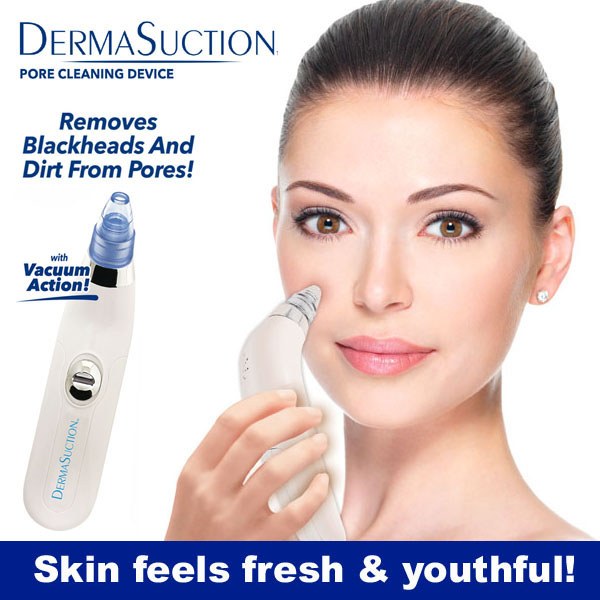 Derma Suction Vacuum Blackheads And Facial Cleansing Device