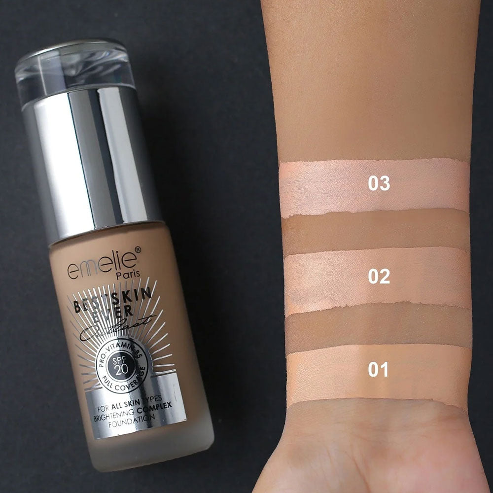 Emelie Better Skin Ever Foundation SPF 20