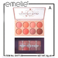 Emelie Princess Diary 8 Color Blusher Eyeshadow