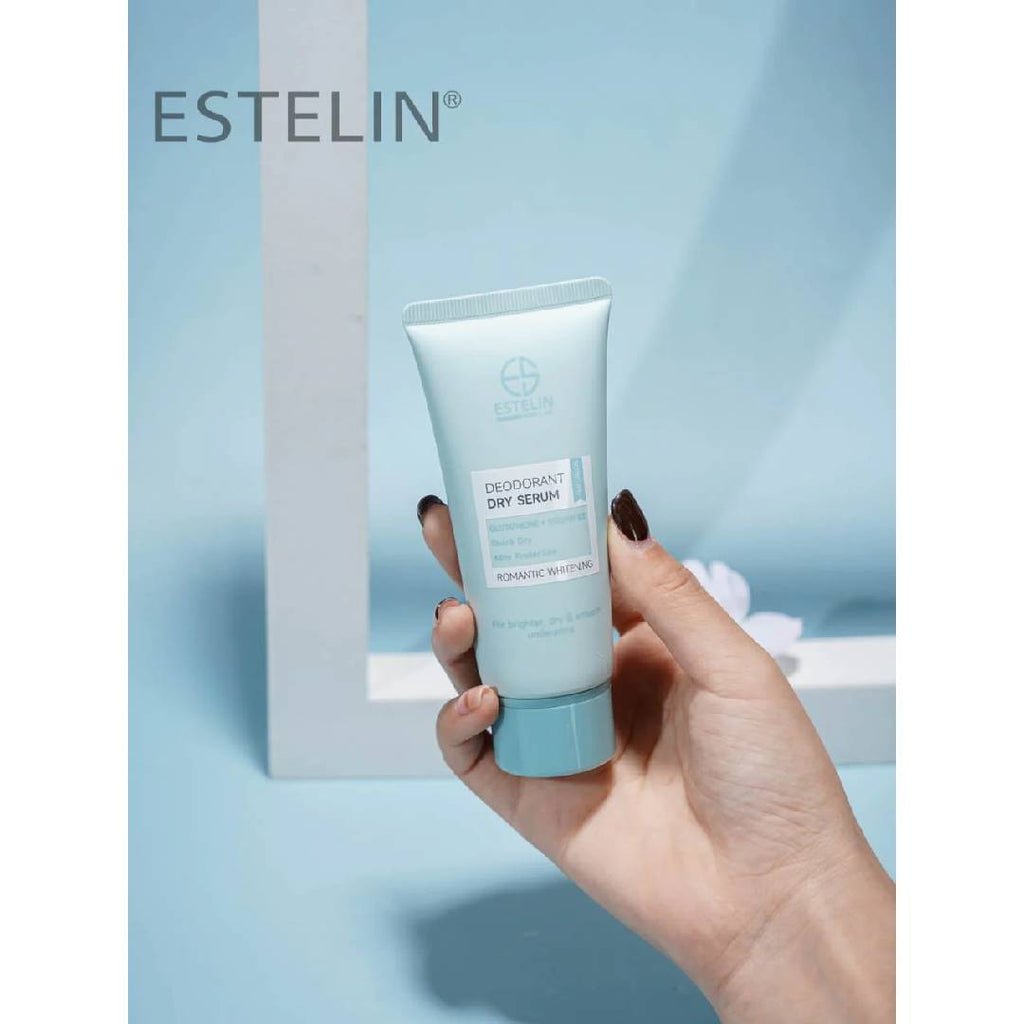Estelin Deodorant Dry Serum Glutathione Vitamin B3- 60ml
