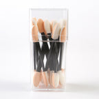 Eyeshadow Applicators With Plastic Box