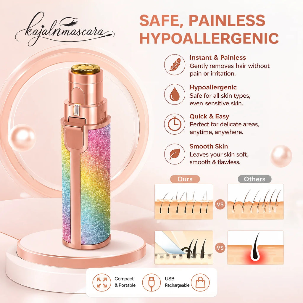 Flawless 2-in-1 Electric Eyebrow & Nose Hair Remover