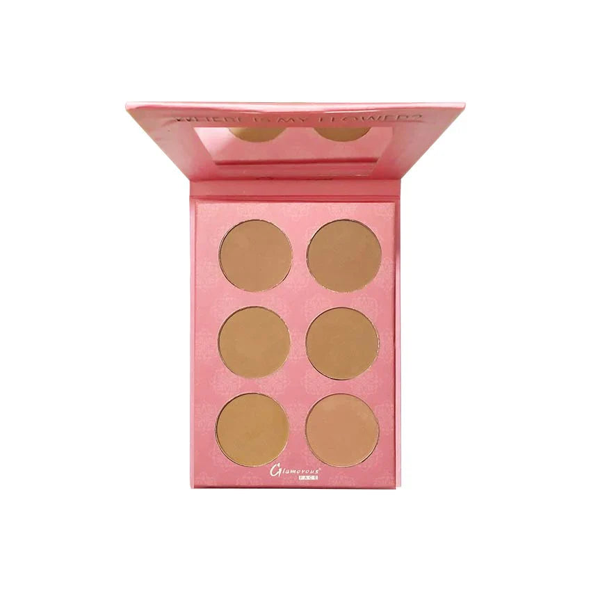 Glamorous 6 Colour Contouring Kit