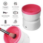 Portable Electric USB Makeup Brush Cleaner Machine Use 5V2A Adapter Or Power Bank