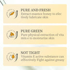 BIOAQUA Vitamin E Manuka Honey Cleanser Mild Makeup Remover Facial Cleanser 100g