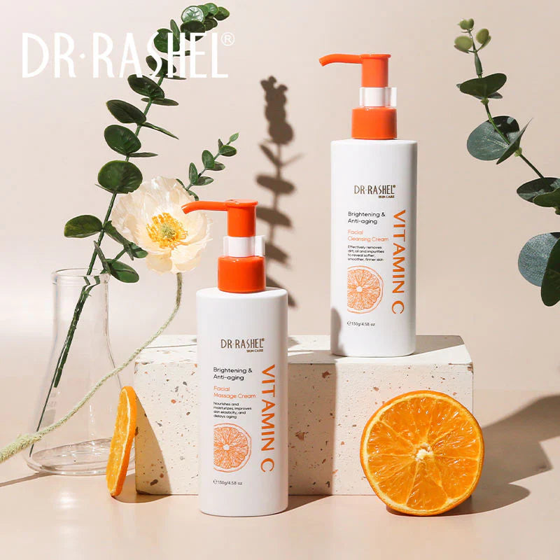 Dr Rashel Vitamin C Brightening & Anti-aging Facial Cleansing Cream 130g