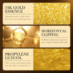 ZOZU Whitening Vitamin C Serum Skin Care Anti Aging 24k Gold Serum
