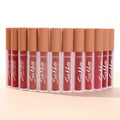 Hudamoji Silky Smooth Matte Long Lasting Lipgloss Set Pack of 12