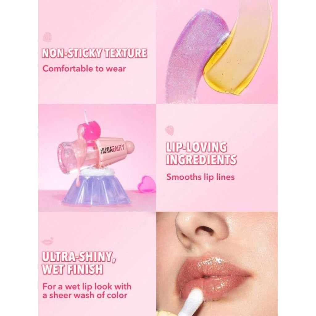 Huda Moji High Quality Plumping Burning Lip Gloss