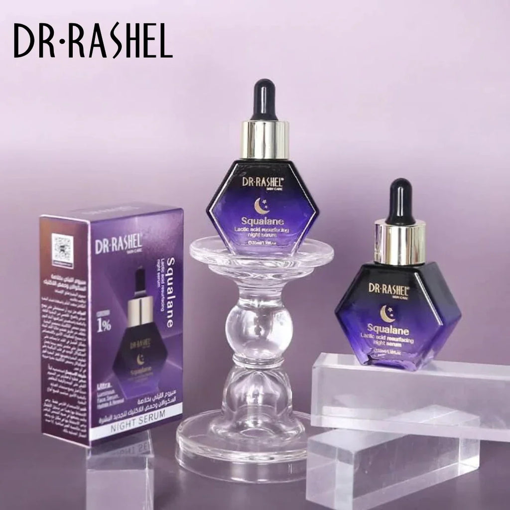 Dr Rashel Squalane Lactic Surface Resurfacing Night Serum 1%