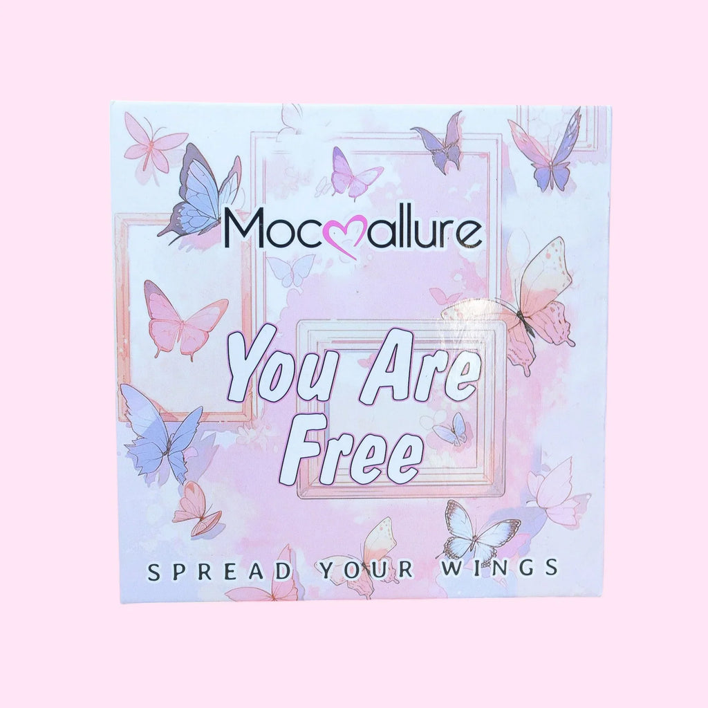 Mocallure You Are Free 3-in-1 Professional Makeup Set 4 Fold Eyeshadow Palette