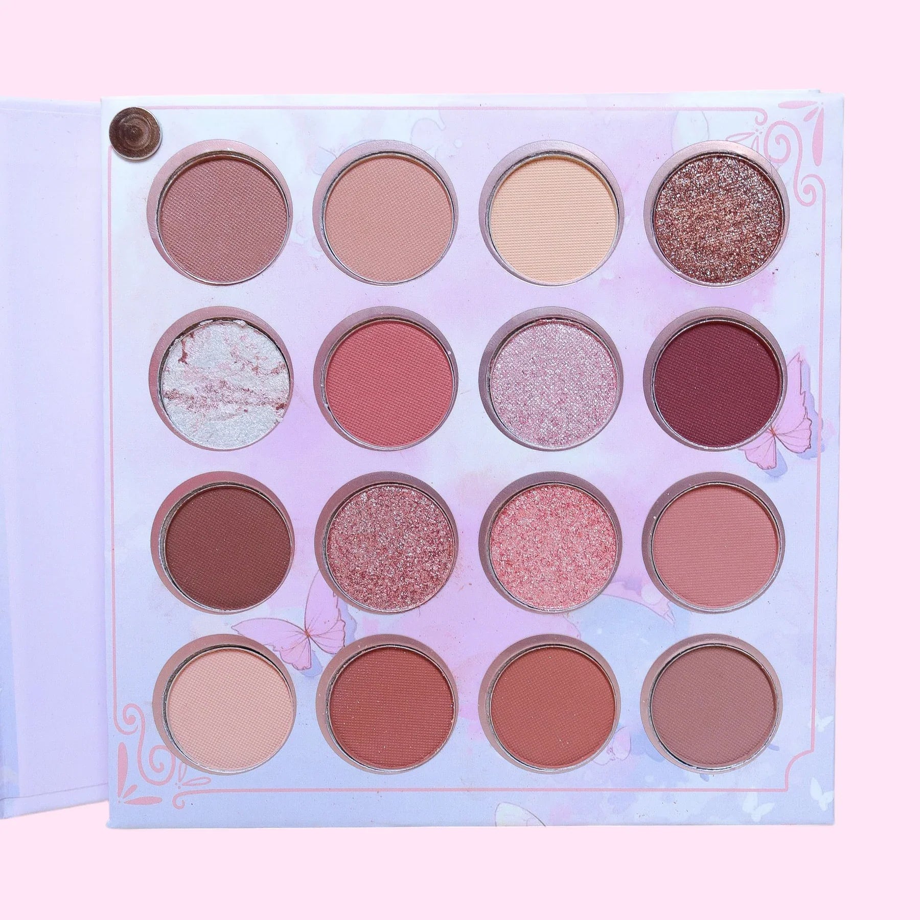Mocallure You Are Free 3-in-1 Professional Makeup Set 4 Fold Eyeshadow Palette
