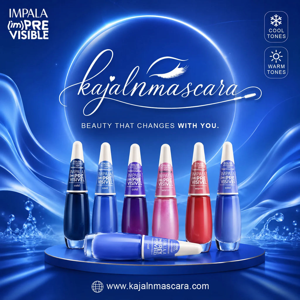IMPALA AQUA NAIL POLISH (COLOR CHANGING)