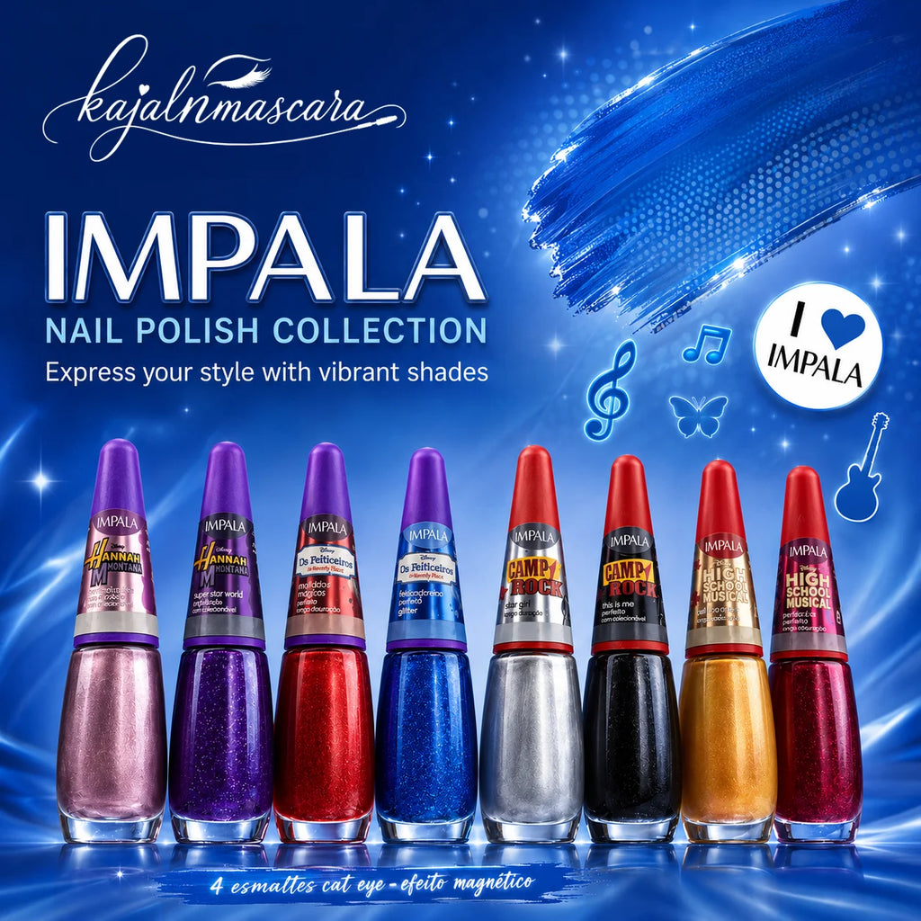 IMPALA AQUA NAIL POLISH (COLOR CHANGING)