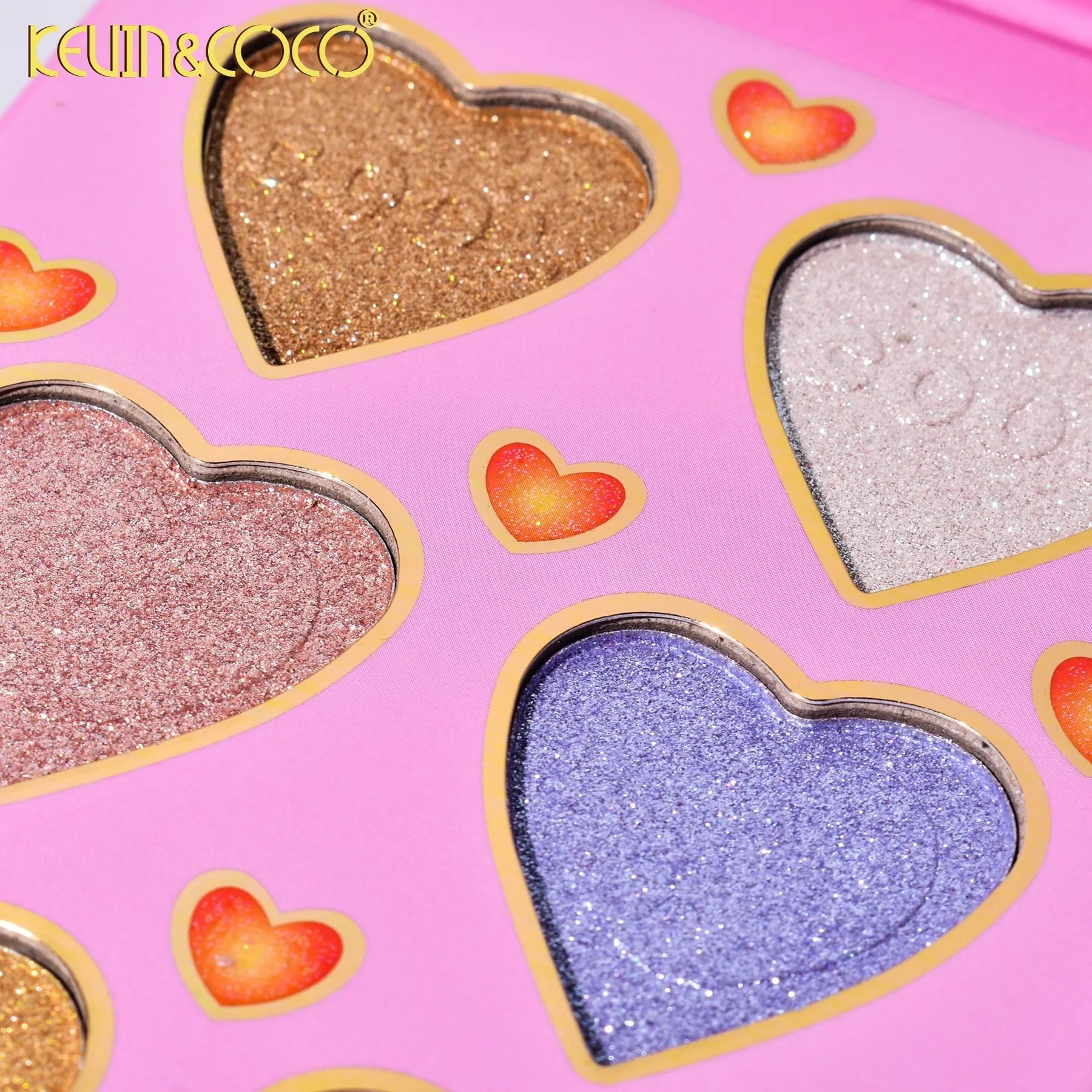 Kevin & Coco 8 Color Donut Candy Highlighter Palette