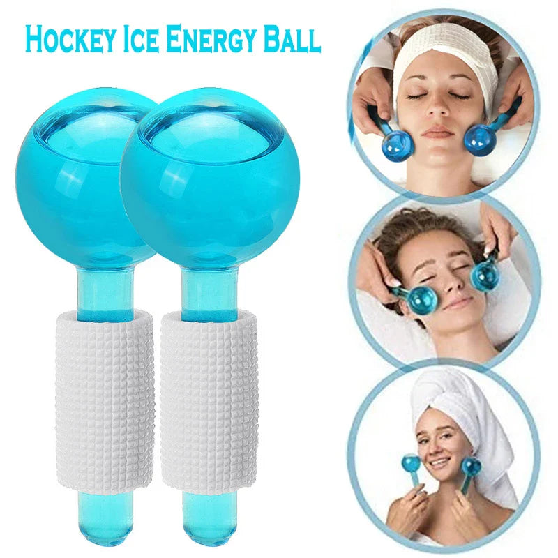 Ice Cool Roller Ball Face lifting Relaxation Massage