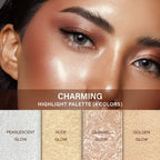 MALIAO Charming Highlight Palette (4 Colors) – Illuminate Your