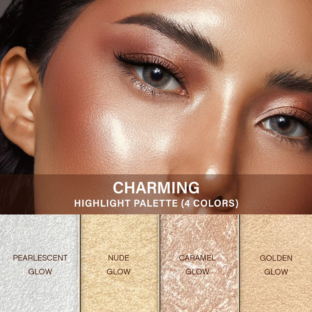 MALIAO Charming Highlight Palette (4 Colors) – Illuminate Your
