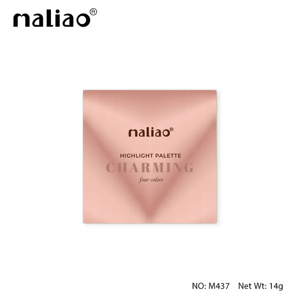 MALIAO Charming Highlight Palette (4 Colors) – Illuminate Your