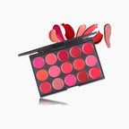Miss Rose 15 Color Lipstick Matte Lip Cream Palette