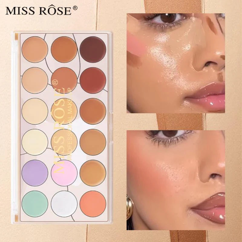 Miss Rose 18 Color Corrector and Concealer Palette