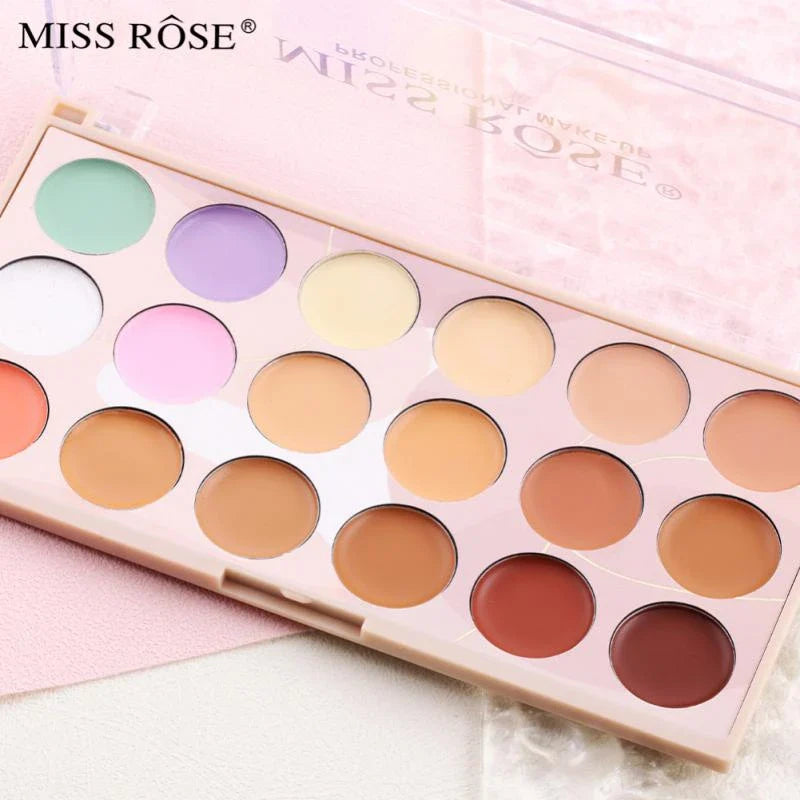 Miss Rose 18 Color Corrector and Concealer Palette
