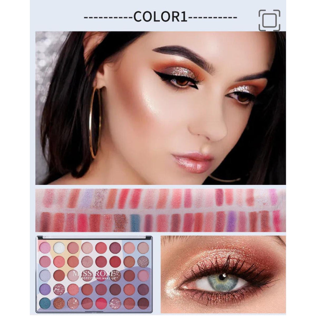 Miss Rose 40 Color Eyeshadow Palette