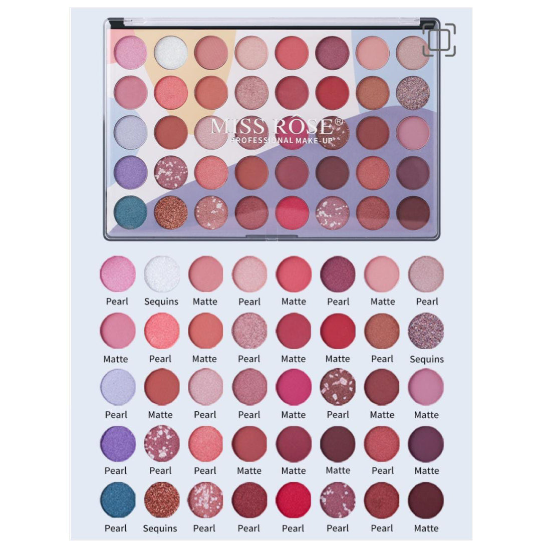 Miss Rose 40 Color Eyeshadow Palette