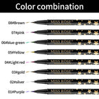 Miss Rose Glitter Waterproof Eyeliner 8 Pcs Set