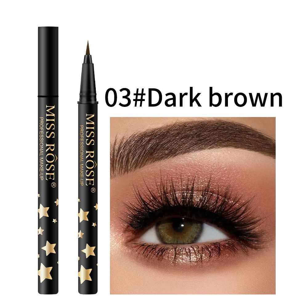 Miss Rose Glitter Waterproof Eyeliner 8 Pcs Set