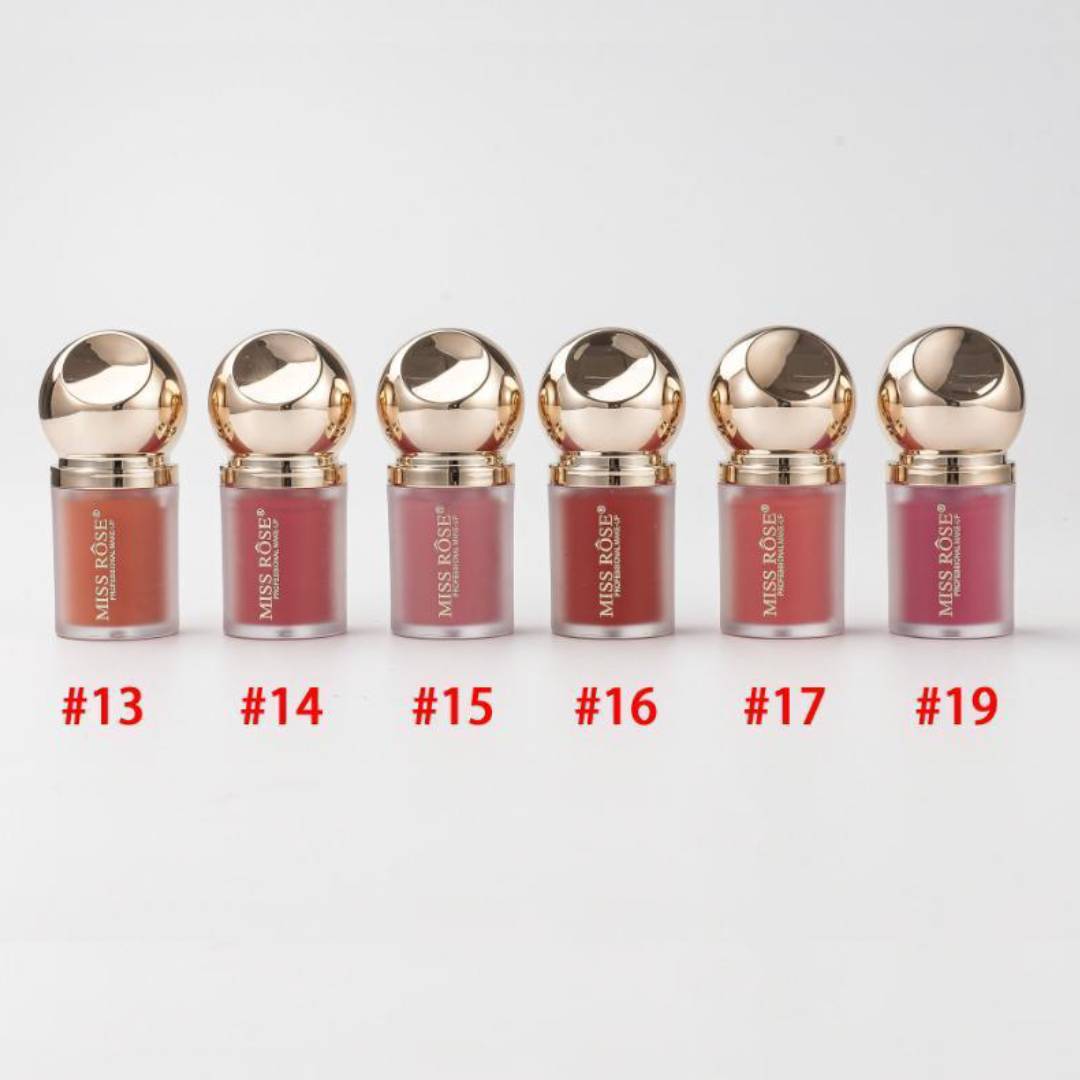 Miss Rose Liquid Puff Blushon 6Pcs Set