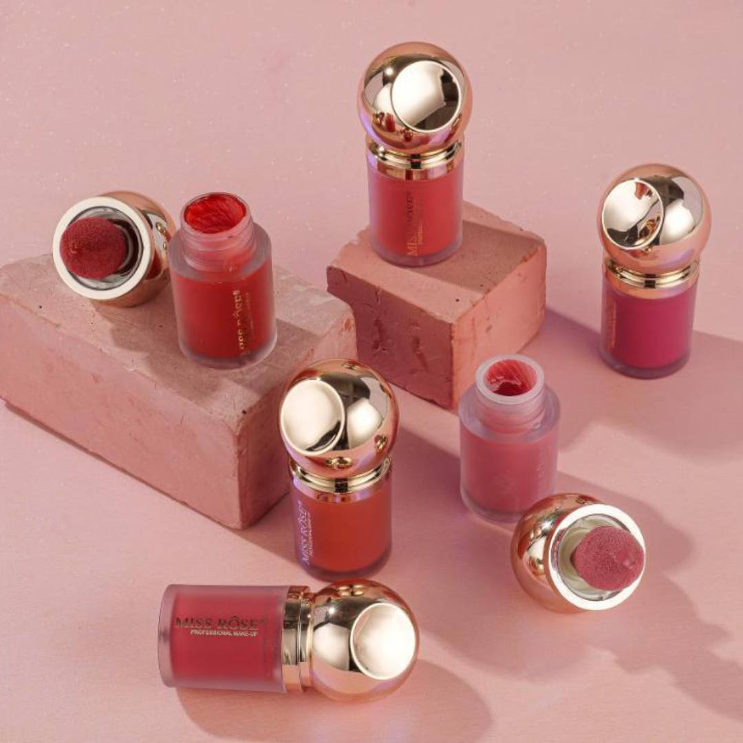 Miss Rose Liquid Puff Blushon 6Pcs Set
