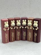 Miss Rose Pack Of 6 Semi Matte Bear Lipstick Set