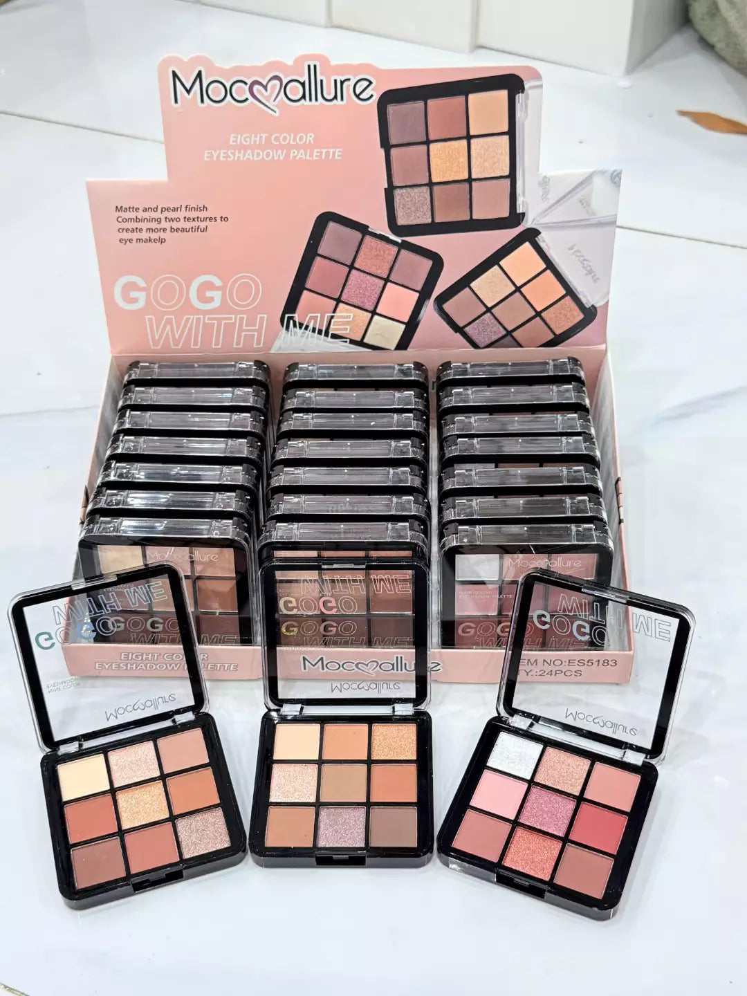 Mocallure 9 Color Eyeshadow Palette Pack Of  3 Set