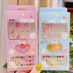 Nail Art Sticker Nail Stickers Girl Stickers Baby Nail Art Stickers With 2 Bracelets & Rubber Set