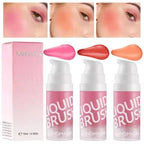 Romantic Rain Natural Beauty Cheeks Liquid Blush Pack Of 3pcs