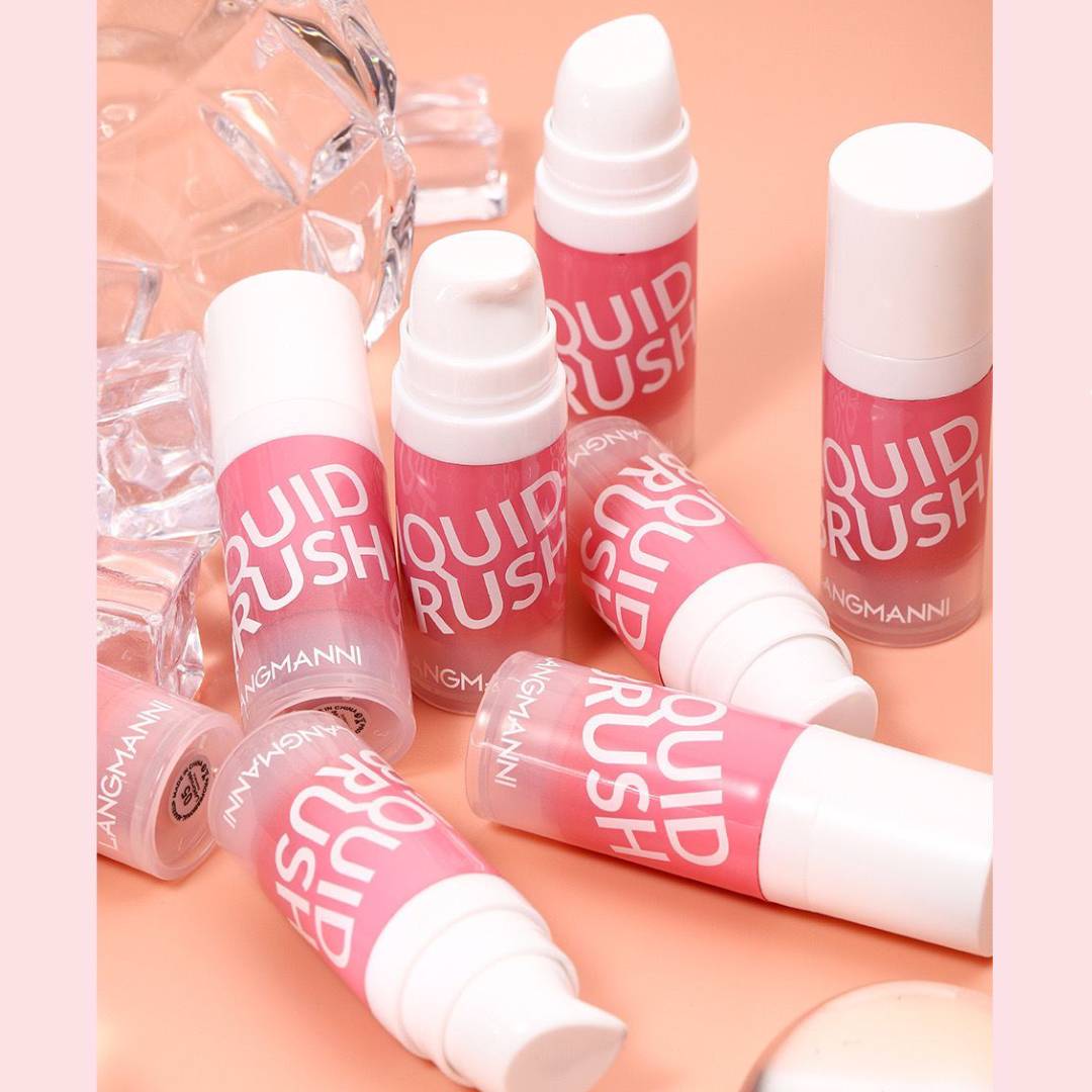 Romantic Rain Natural Beauty Cheeks Liquid Blush Pack Of 3pcs