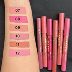 Miss Rose Matte Lip Pen Lipsticks 6Pcs Set